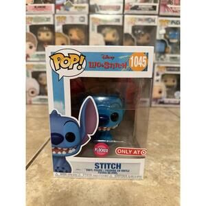 Funko Pop! Disney - Stitch (Flocked) - Target (Exclusive) #1051 w/Protector